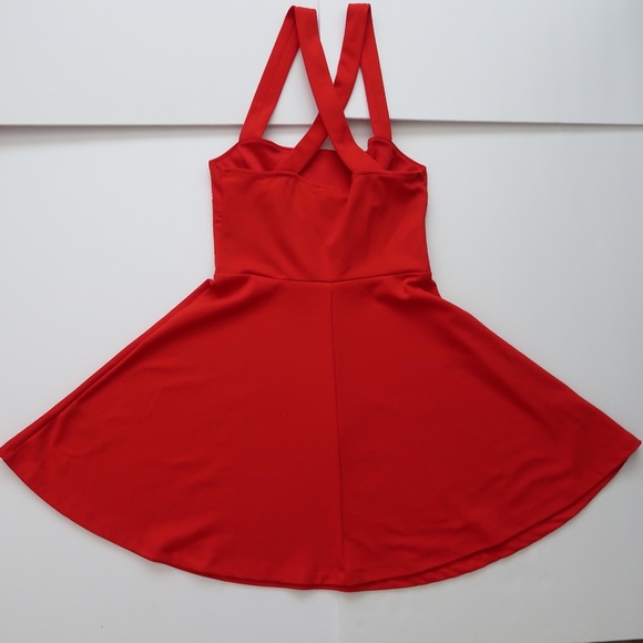 Forever 21 Red Skater Dress - Picture 3 of 3